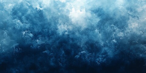 Fototapeta premium Smoky Blue Background, Generative AI