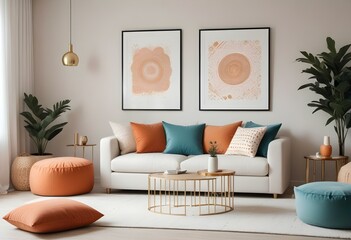 Photo modern style interior room,kithchen,bathroom 3d illustration
