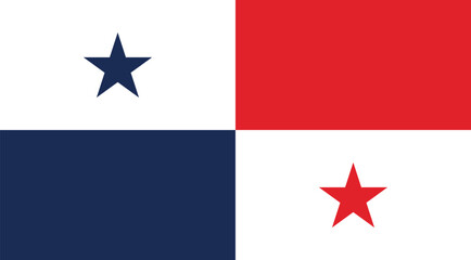 Panama Flag Illustration