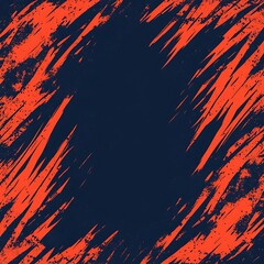Abstract red and blue background with a grunge texture and a central copy space.