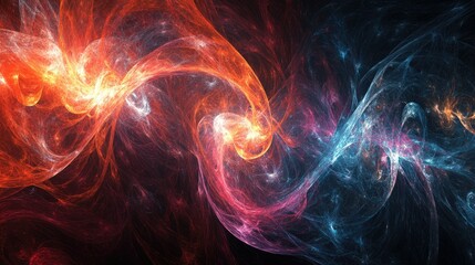 Obraz premium Abstract Energy Flow Background