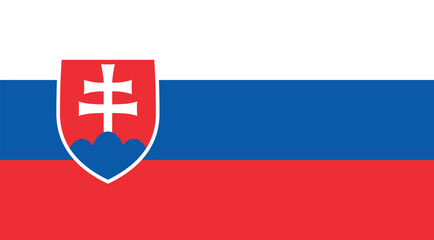 Slovakia Flag Illustration