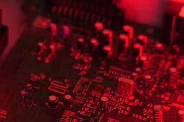 Modern technologyc industry, abstract background