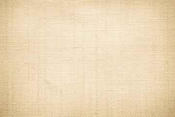 Closeup detail of beige fabric texture background. High resolution photo.