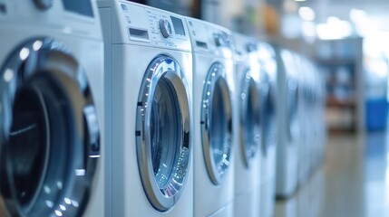 Low water usage appliances, conserving resources for a greener home