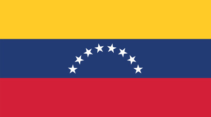 Venezuela Flag Illustration