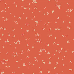 Abstract Marine Inspired Seamless Pattern Design