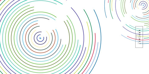 Geometric lines white background vector illustration