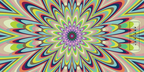 Colorful Abstract Art Wallpapers Vector illustration