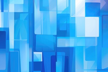 モザイク　背景　青