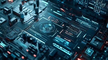 On the computer screen, neural connections in the human brain are displayed, while a doctor's hand moves across the monitor, studying them.