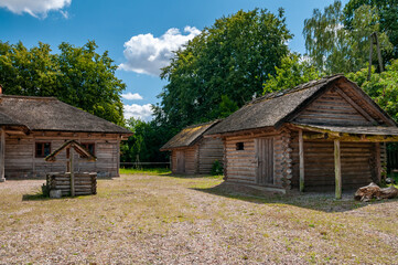 Archaeological open-air museum, medieval stronghold in Grudusk, Masovian Voivodeship, Poland	
