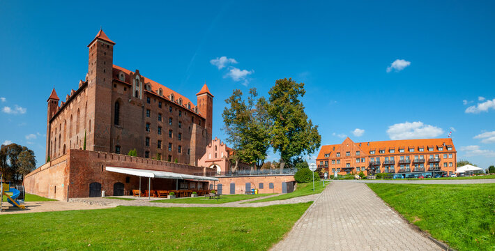 Gniew Castle, one of the most recognizable landmarks in Pomerania, Pomeranian Voivodeship, Poland	
