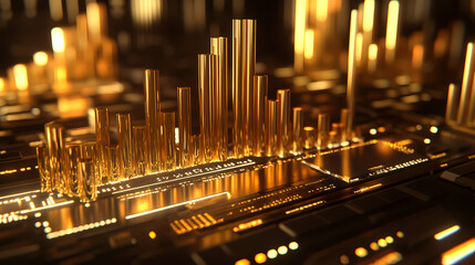 Obraz premium Growth Trend in Financial Technology
