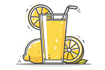 Fresh Lemons Splashing with Juice and Leaves, Vibrant Yellow Citrus Fruit Close