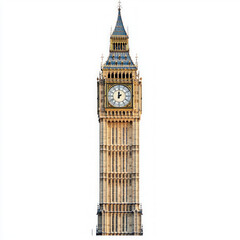 Big Ben London Isolated