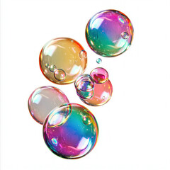 Floating Bubbles Isolated