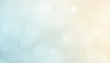 Soft marble gradient background with light blue and cream bokeh effect