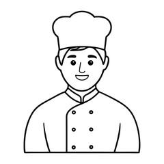 A bold lineart of a chief icon featuring a strong profile with a feathered headdress, sharp, confident facial features, and clean, minimalistic lines to evoke power and leadership.