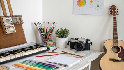 Explore Your Unique Talents: A Creative Space for Self-Discovery and Expression in a Bright, Inspiring Environment