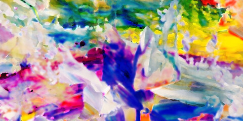 Abstract art background . Hand painting artwork on canvas 