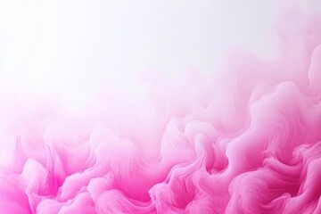 Fototapeta premium Soft Pink Watercolor Abstract Studio Digital Art Serene Environment Close-Up Aesthetic Elegance
