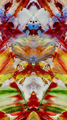 Abstract art background . Hand painting artwork on canvas 