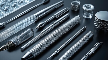 Luxury Crystal Pens and Accessories