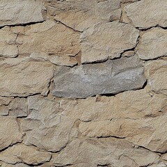 Fototapeta premium Granite Stone Wall Bricks Decorative Seamless Pattern Texture
