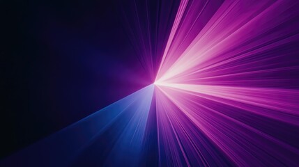 Fototapeta premium Vivid Abstract Light Rays Intersecting in Dynamic Patterns, Creating a Captivating Spectrum of Colors and Depth for Creative Background Design and Visual Inspiration