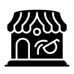 coffee shop Solid icon