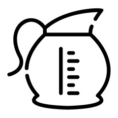 coffee pot Line Icon