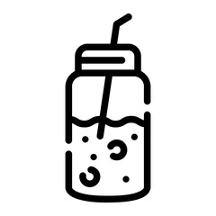 smoothie Line Icon