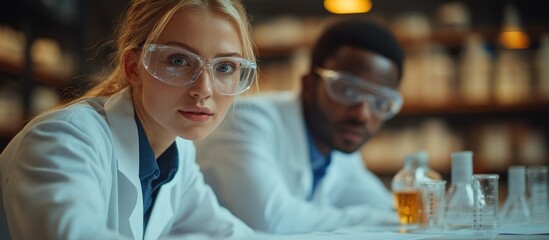 Lab Scientists Research