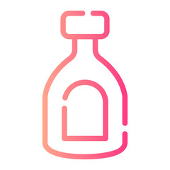 syrup Line Gradient Icon