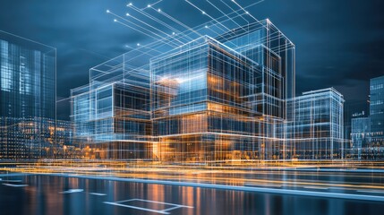 Innovative building design with virtual overlays