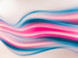 abstract blurred energy waves with vibrant pink blue hues glowing effects.