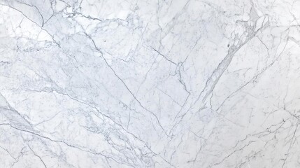 Fototapeta premium White marble with light gray veins, creating a serene and airy bathroom space, clean, bright