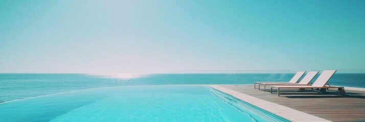 Infinity Pool Overlooking the Ocean: A Luxurious Getaway