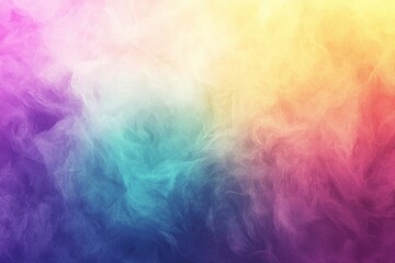 Obraz premium Rainbow Gradient Background: High-resolution, smooth rainbow gradient texture with soft transitions