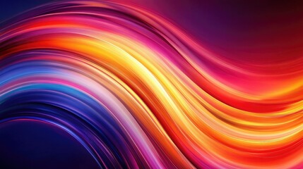 Obraz premium Abstract colorful wave background