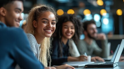 Obraz premium AI-driven personalized adult education using technology to create adaptive learning experiences