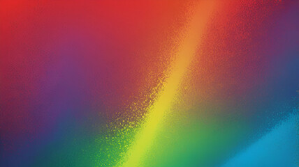 neon Red, Blue, Yellow, Green glowing gradient background, a soft grainy noise texture with shimmering highlights and Smooth Transitions for a dynamic effect