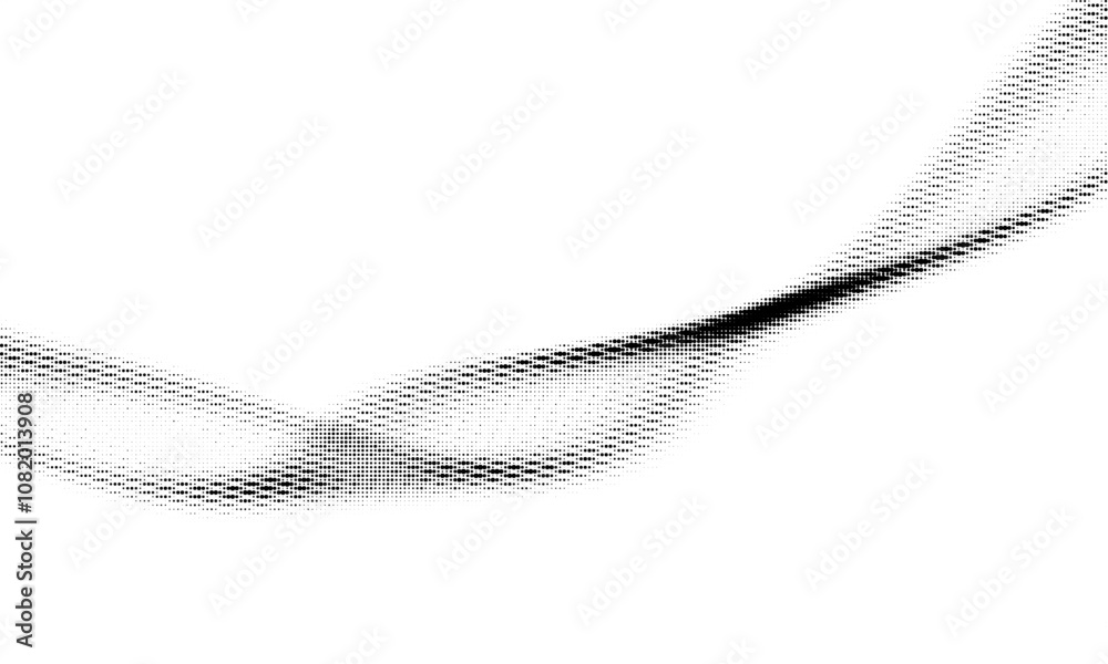Poster diagonal abstract halftone bitmap dot effect texture modern dynamic background