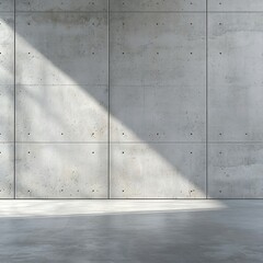 Concrete Wall Mock up with Matte Finish and Subtle Imperfections for Urban Themed Branding and Product Showcases long title This concrete wall