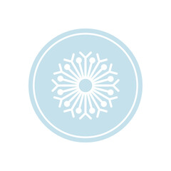 Illustration of a snow icon