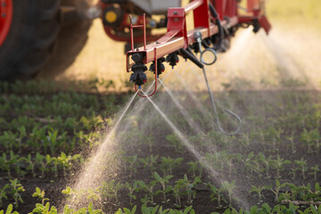 Nozzle of the tractor sprinklers © Dusan Kostic