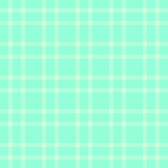 Oilcloth vector background seamless, winter texture textile fabric. Anniversary check pattern plaid tartan in mint and light colors.