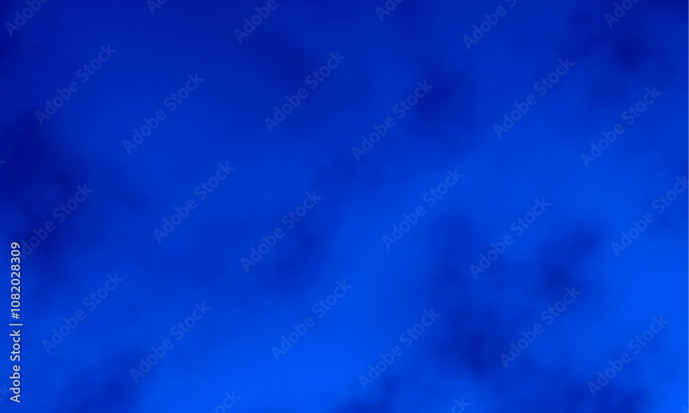 Aufkleber abstract blue background, blue curve design smooth shape by blue color with blurred effect