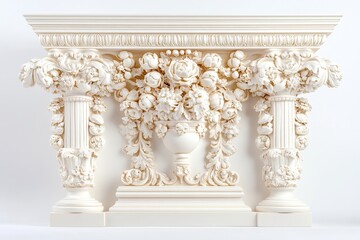 Naklejka premium Vintage Beige Wooden Frame for Elegant Home Decor and Art Display, Perfect for Rustic or Modern Interiors, Adding a Timeless Touch to Your Space